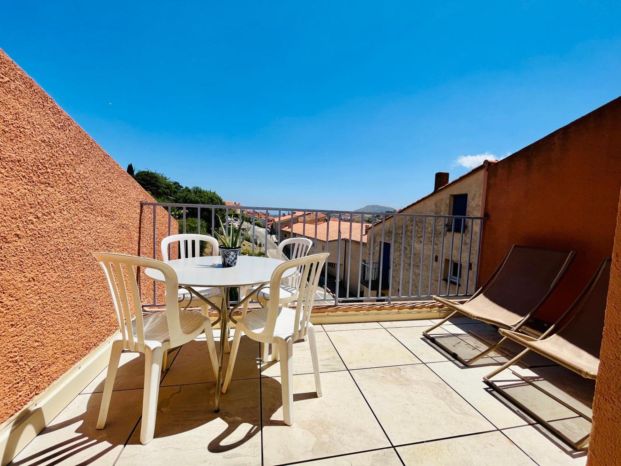 Appartement Collioure, Grande Terrasse Et Parking Eksteriør bilde